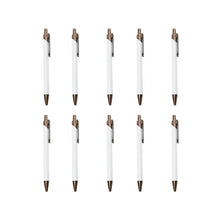 10 Pluma de Aluminio Mod 9268 Sublimar Cabeza Rosa Cobrizo Color Make