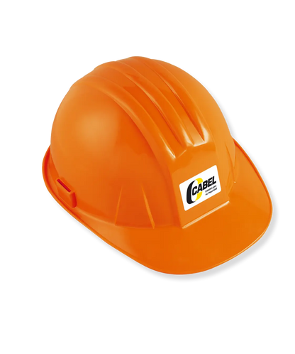 Casco Protector Cabel Suspensión De Intervalos Clase E Anaranjado - Cabel