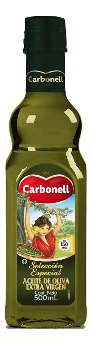 Aceite De Oliva Carbonell Extra Virgen Botella 500 Ml