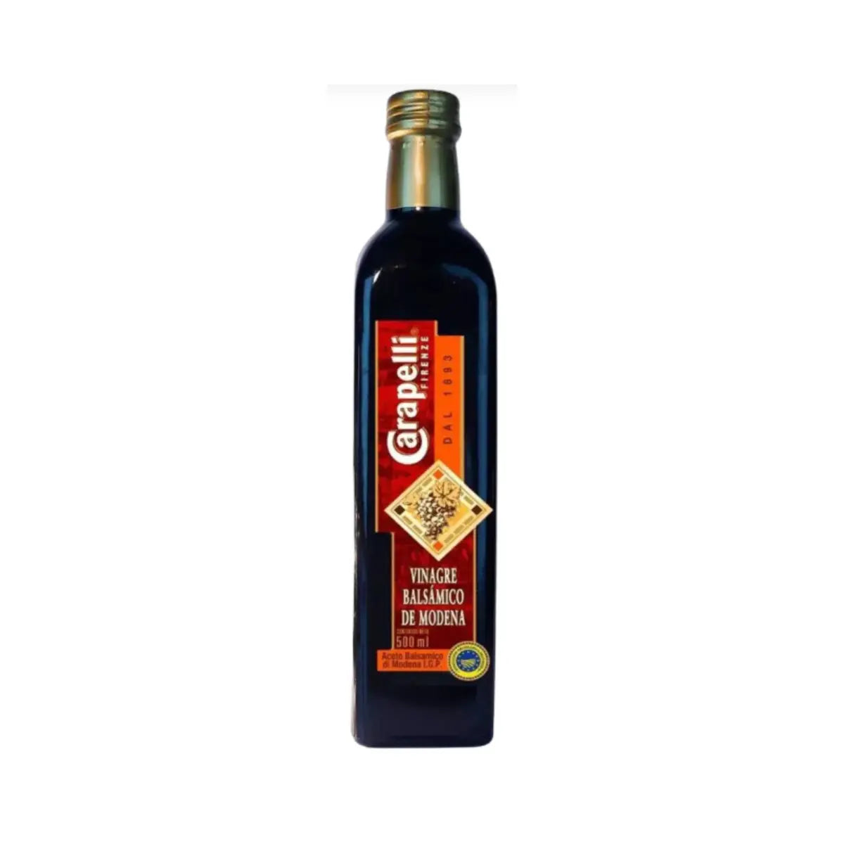 Vinagre Balsámico de Módena 500ml Carapelli - Deoleo
