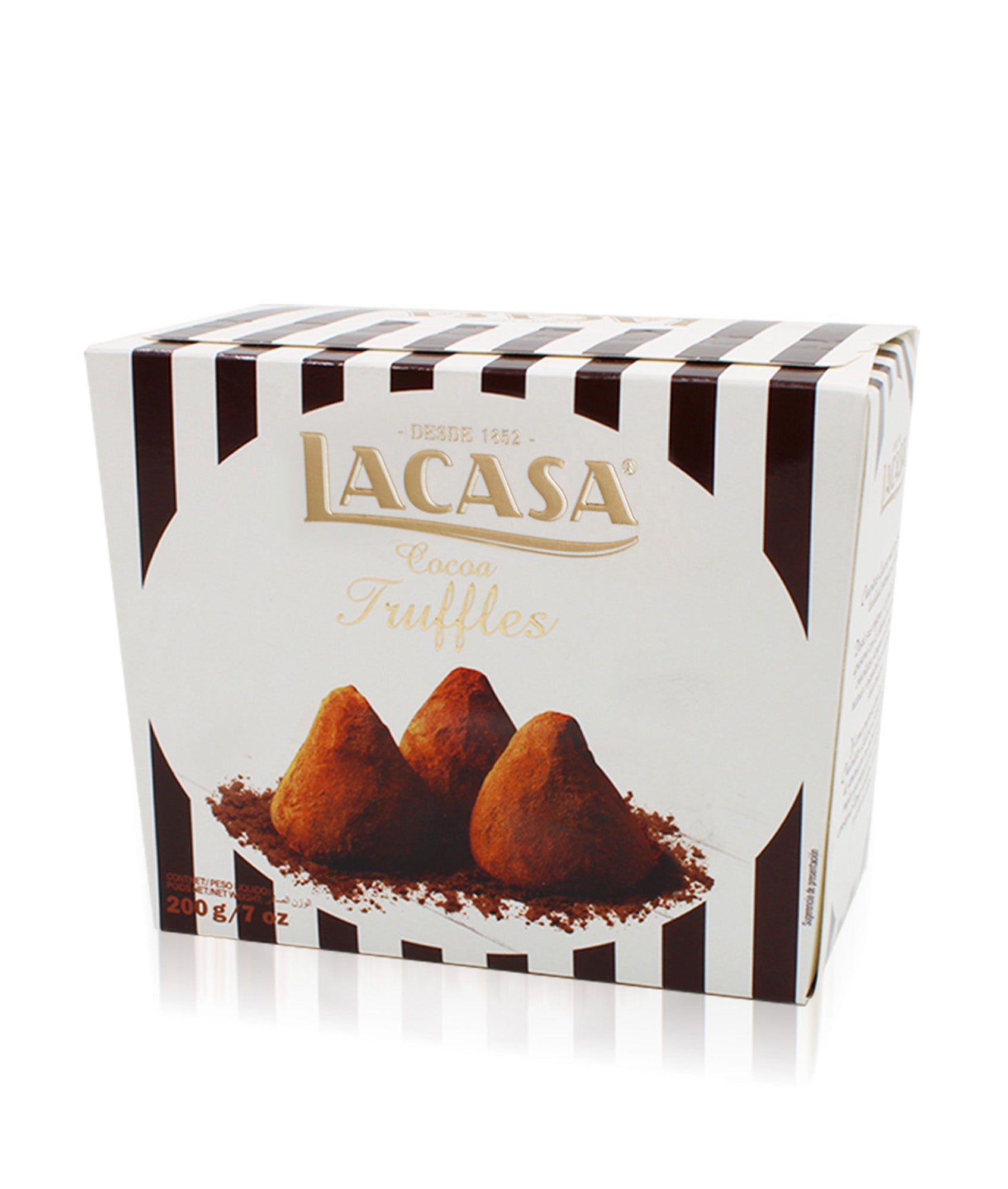 Trufas Al Cacao Puro 200g - Postres y Galletas La casa del bacalao