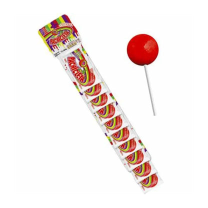 Tira 10 Paletas De Dulce Pachicleta Sabor Original - Pachicleta - vista lateral