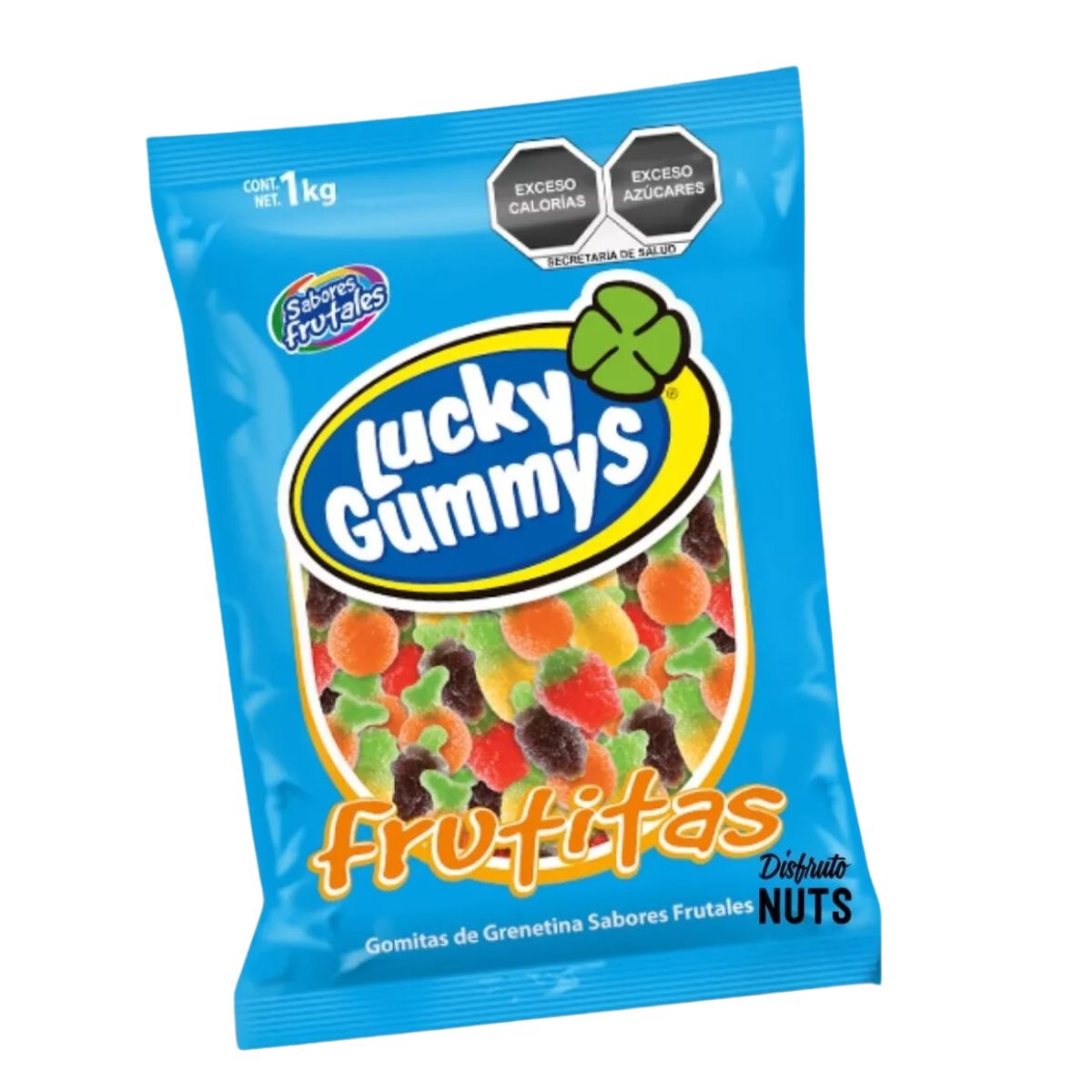 Gomitas Frutitas Lucky Gummys 1 Kg Sabor Frutal