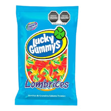 Gomitas De Lombrices Lucky Gummys 96 Gr