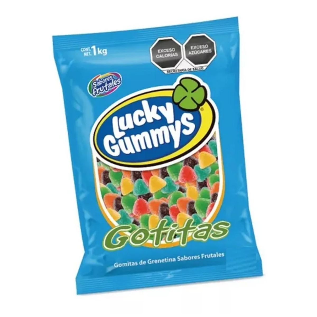 Gomitas De Gotitas Frutales Lucky Gummys 1kg