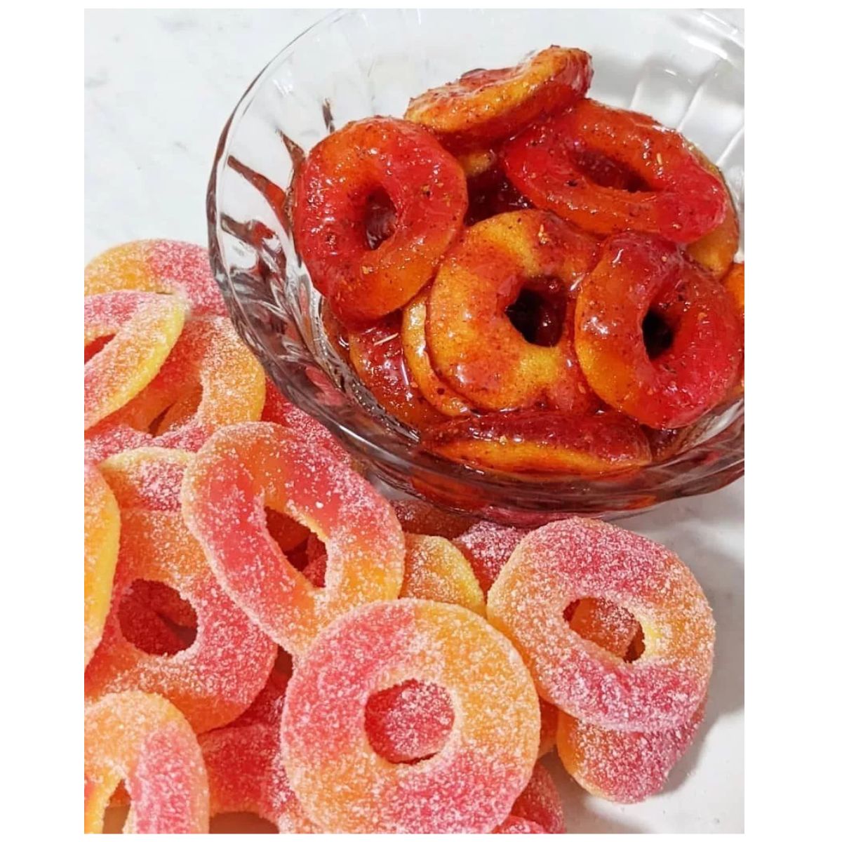 Gomitas Foma De Donitas Lucky Gummys Sabor Durazno 1kg