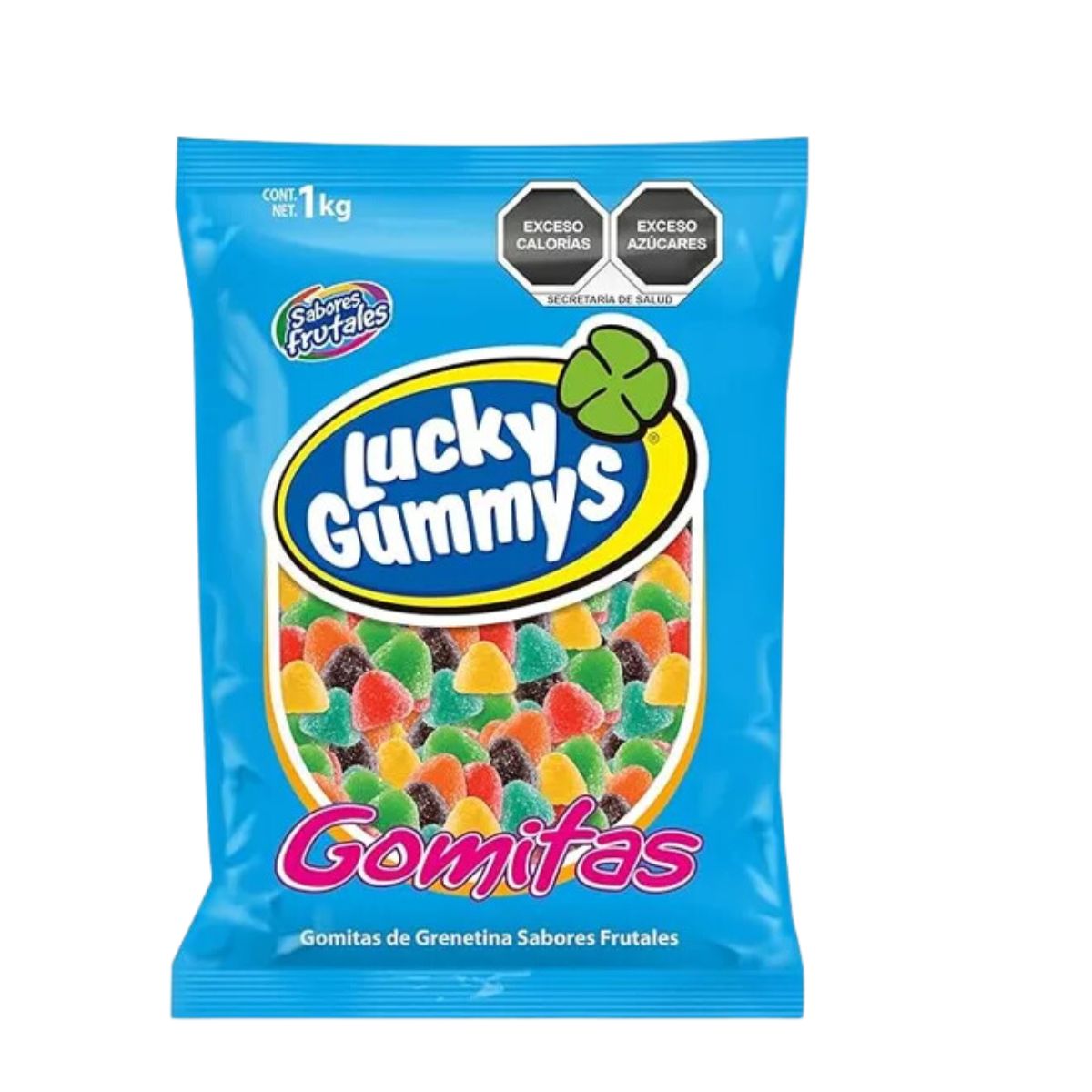 Gomitas Forma De Gomita Lucky Gummys 1 Kg Sabor Frutal