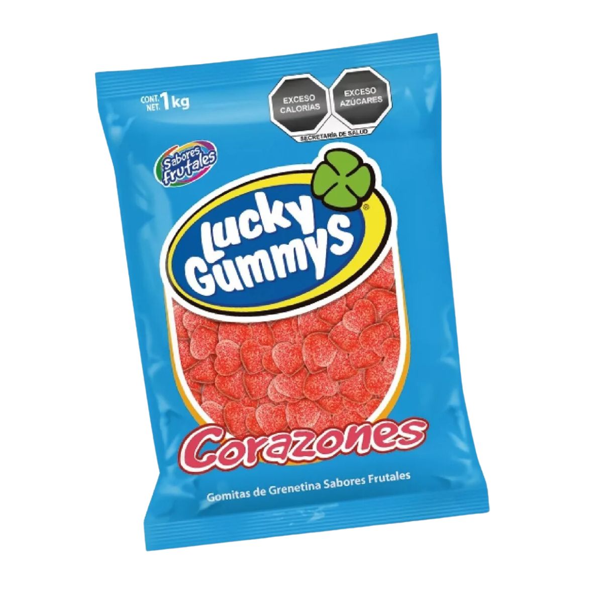 Gomitas Forma Corazones Lucky Gummys 1 Kg