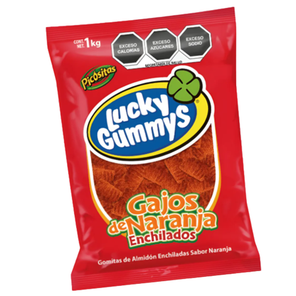 Gomita Gajo De Naranja Enchilados Lucky Gummys 1 Kg - Marchante MX