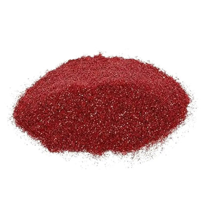 DIAMANTINA FINA C15 / C40 ULTRABRILLANTE BOLSA DE 1KG ROJO - Confetti