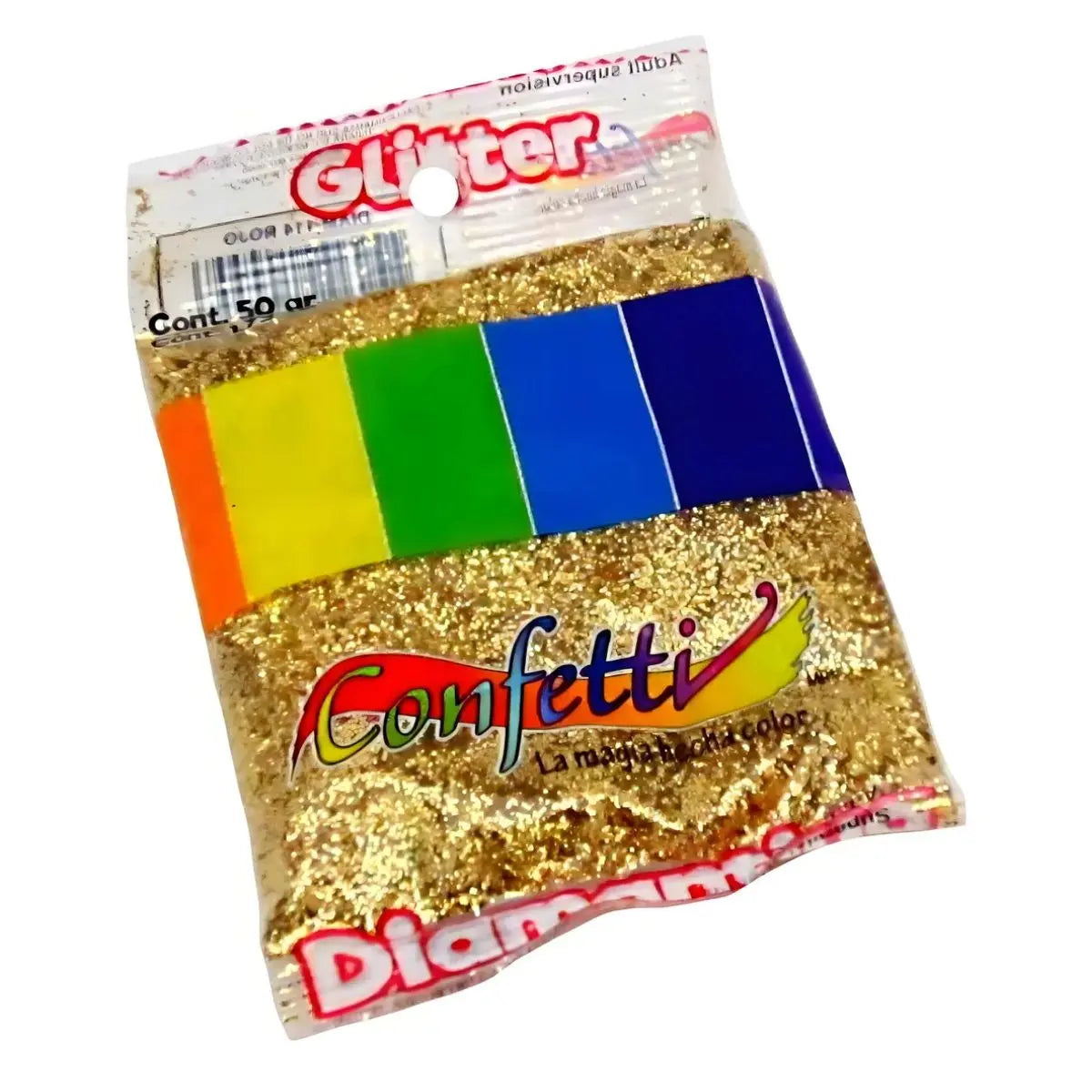DIAMANTINA FINA C15 / C40 ULTRABRILLANTE BOLSA DE 1KG ORO - Confetti - accesorios