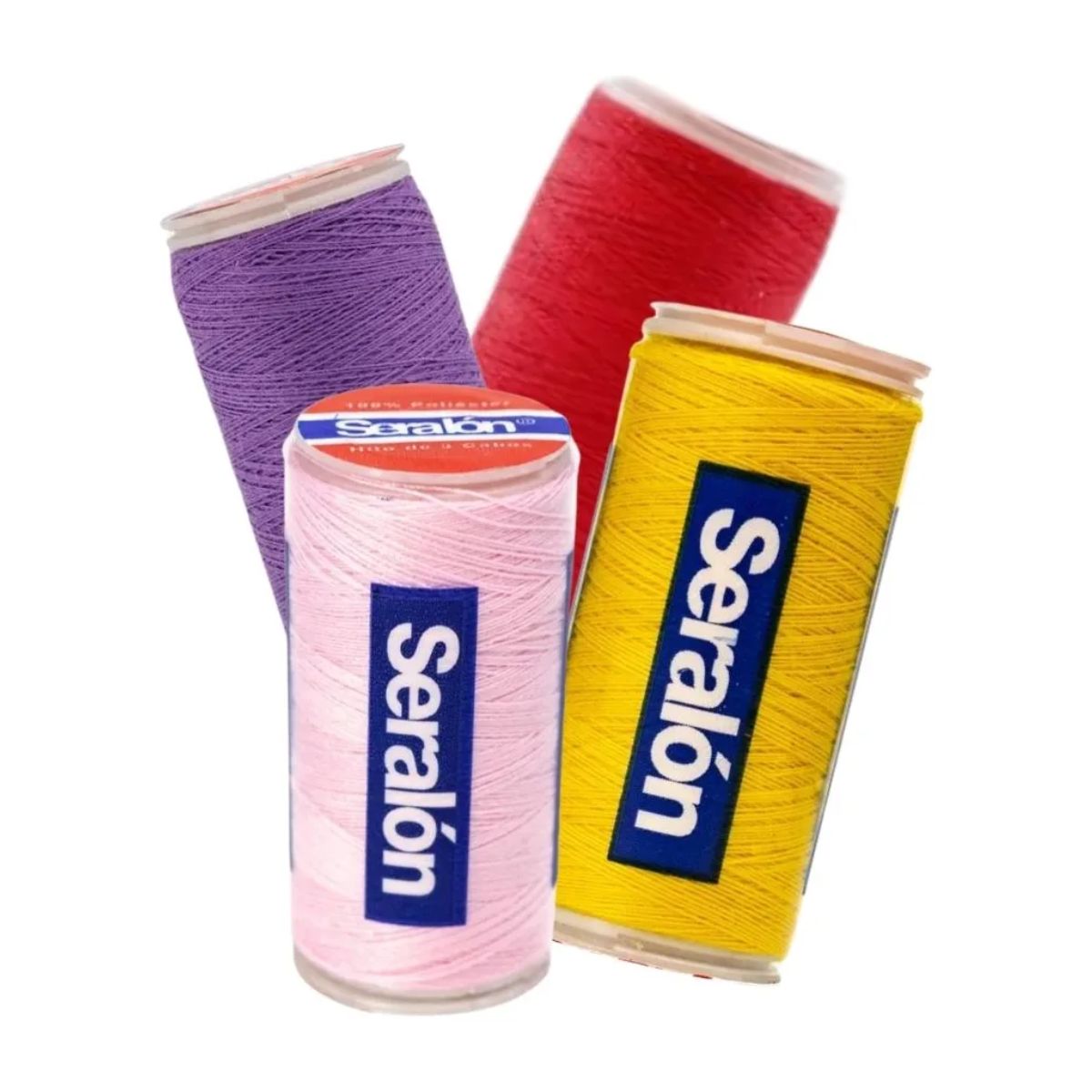 12 Pack Hilos Costura Seralon 200 Metros C/u Colores Modista