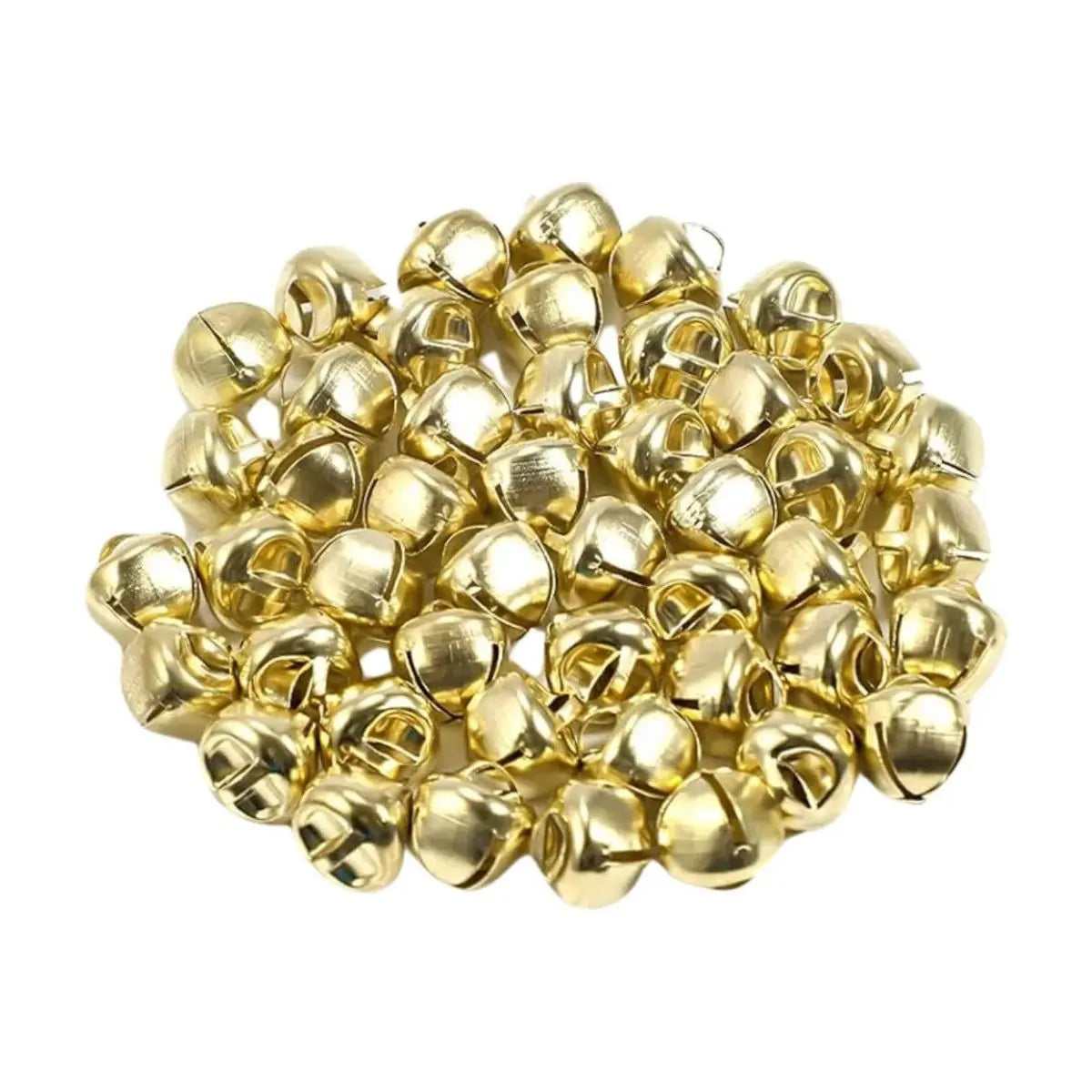 100 Cascabeles 18mm Confetti No.18 Dorados Manualidad Confetti