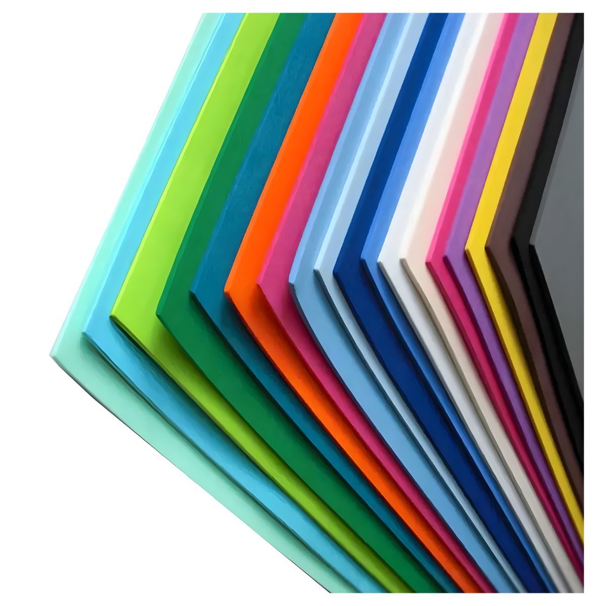 Pack 10 Foamy Liso Confetti 24 Pz C/u Color Surtido