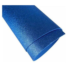 10 Hojas Foamy Diamantado Confetti Carta Color A Color Azul Rey