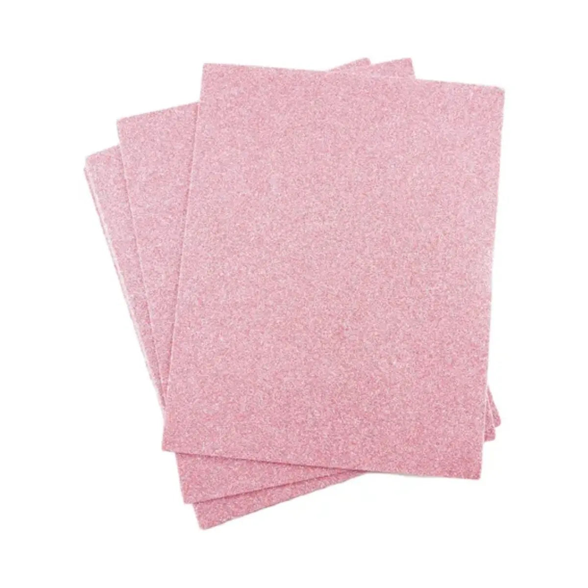 FOAMI DIAMANTADO TAMAÑO CARTA CONFETTI PQT C/10 PZAS Rosa - Confetti - detalle