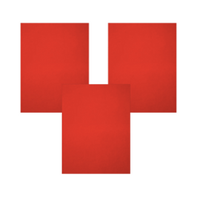 10 Hojas Foamy Textura Toalla Confetti Carta Color Rojo