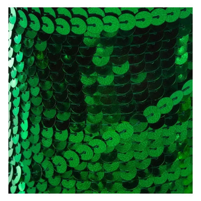 Galon Lentejuela Metalico Confetti 90 Mtrs Colores A Color Verde