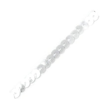 Galon Lentejuela Metalico Confetti 90 Mtrs Colores A Color Plata