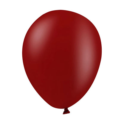 50 Globos Latex Rojo Cereza No. 9 Kalu Biodegradables