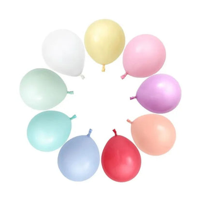 50 Globos No.9 Latex Kalu Colores Surtidos Biodegradables