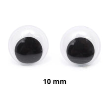 100 Ojitos Movibles 10 Mm Confetti Redondos No.10