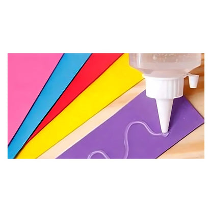 Silicon Frio Liquido Confetti 250 Ml C/u No Toxico Color Transparente