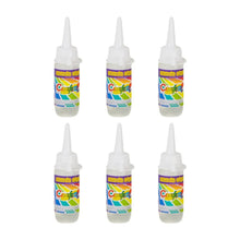 Pegamento Silicon liquido Confetti 30 ml X6 color transparente no tóxico de 6 unidades