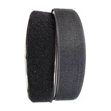 Cinta Contactel Gancho Felpa Confetti 20mm X 25 Metros Color Negro