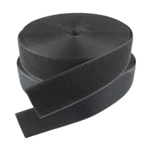 Contactel Velcro Felpa Y Gancho De 2 Pulgadas Negro (25mts)