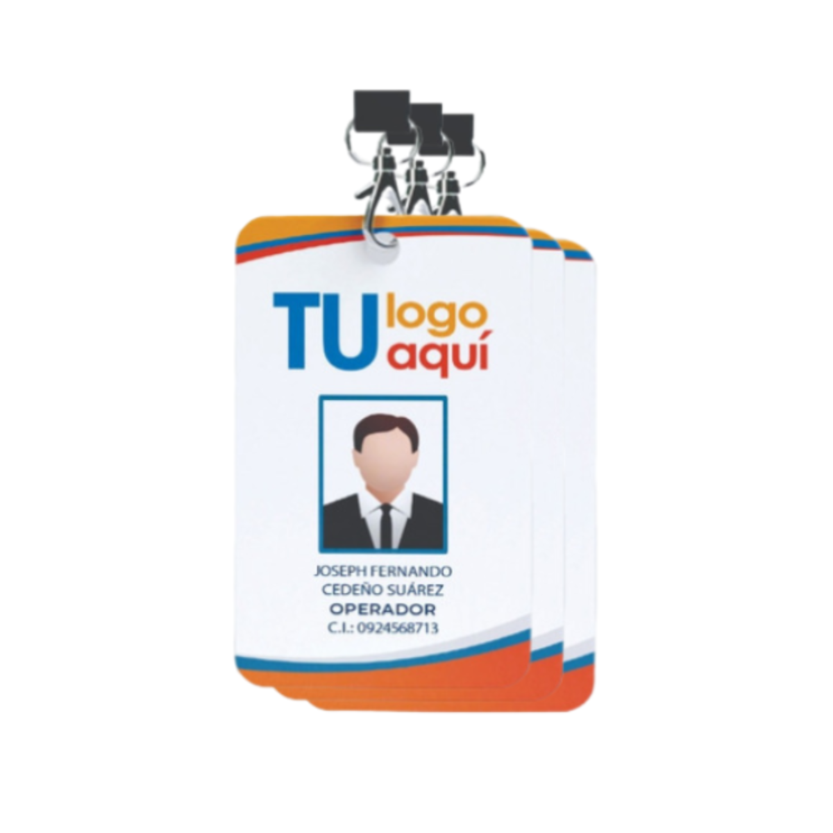 100 Pz Tarjeta Pvc Blanco Sublimar Credencial Color Make