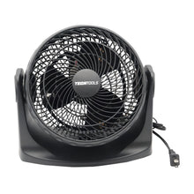 Ventilador Circular Aire Techtools 8 25w Negro Aspa Plastico