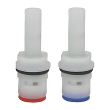 Set Cartuchos Mezcladora Cnx Meer Lavabo Plomeria Blanco Mate