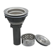 Contra Canasta Tubo Meer Acero Inoxidable 3 1/2