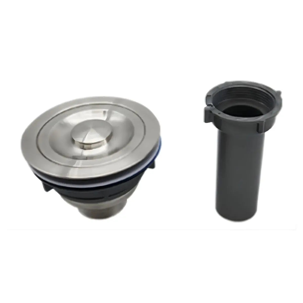 Contra Canasta Tubo Meer Acero Inoxidable 3 1/2 Meer