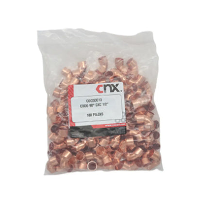 Codo 90 Grados Cobre 3/4" Plomeria CNX - CNX