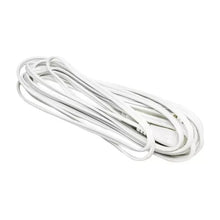 Extensión Eléctrica Blanca 5m Techtools Clavija Plana Color Blanco