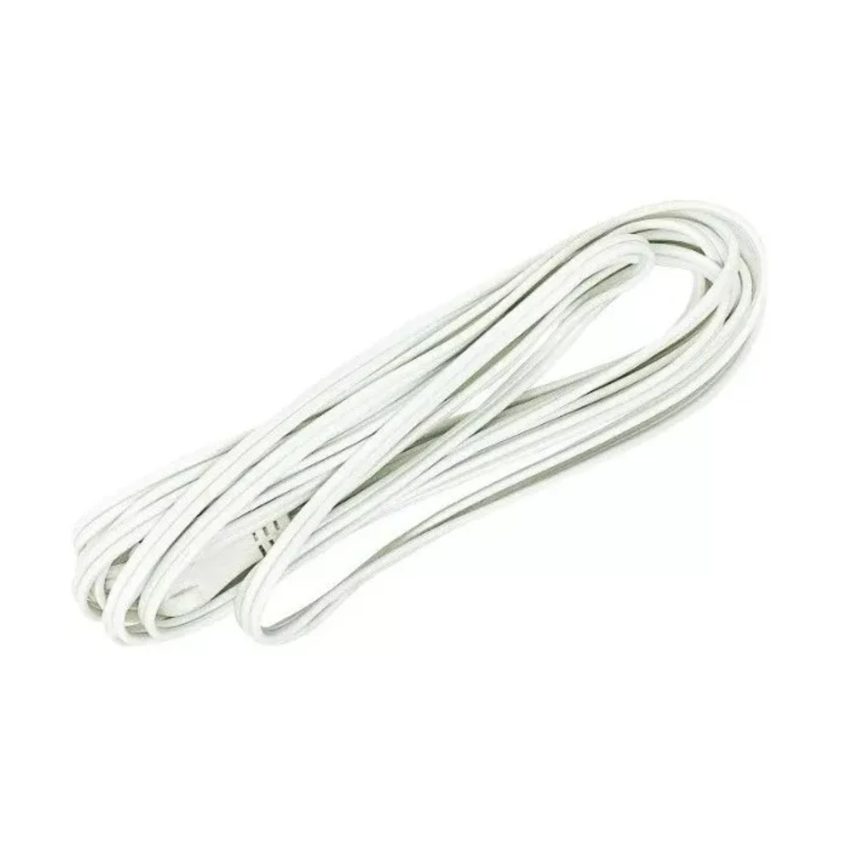 Extension Electrica Techtools Clavija Plana 10m Blanca Color Blanco