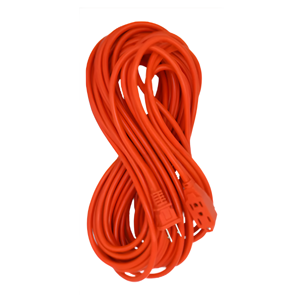 Extension Electrica Naranja 10m Techtools Clavija Estandar Naranja