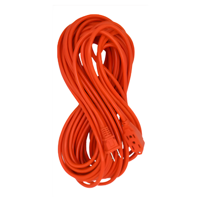 Extension Electrica Naranja 10m Techtools Clavija Estandar Naranja