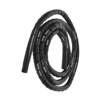 Espiral Organizador Cables Techtools Color Negro 19mm 10m