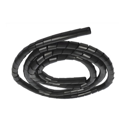 Espiral Organizador Cables Techtools Color Negro 19mm 10m