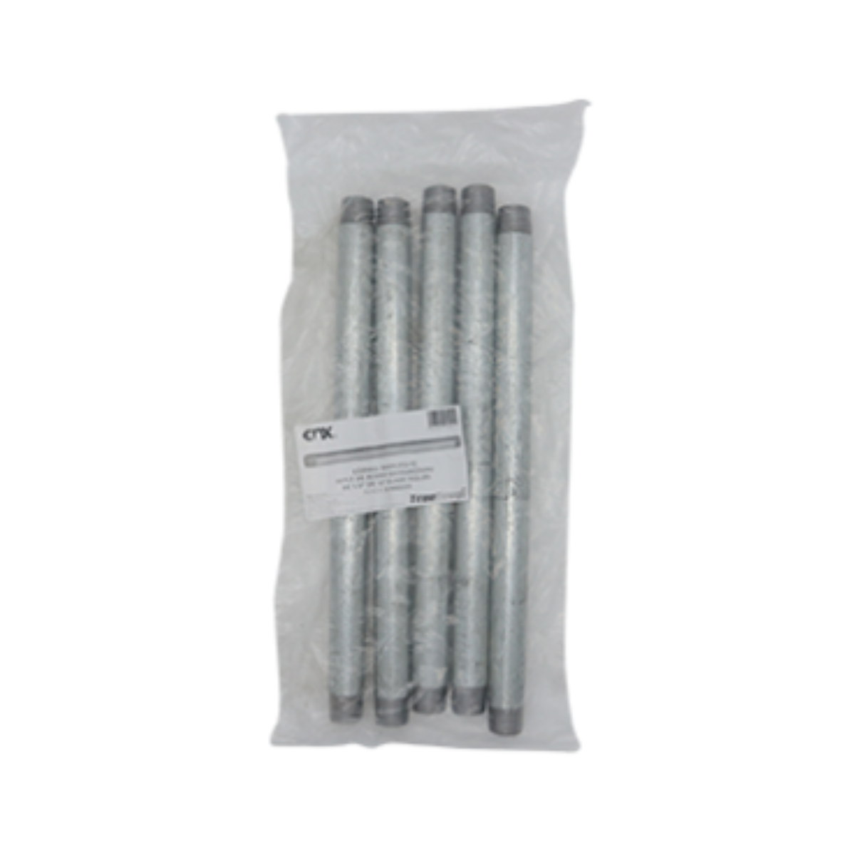 Niple 150 Libras Acero Galvanizado 1/2” de 12" CNX