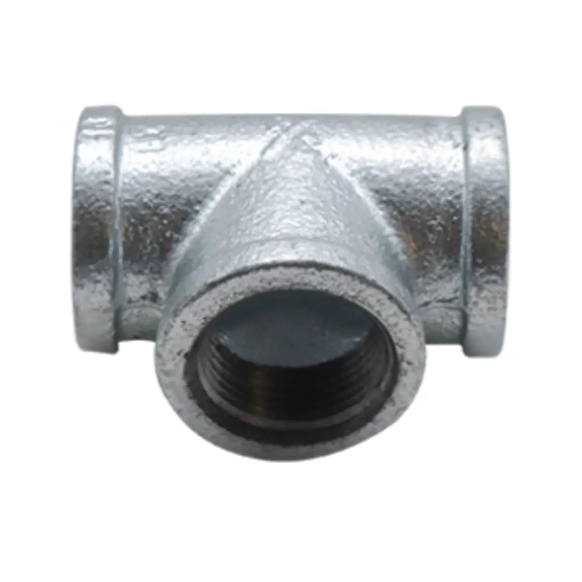 Tee 150 Libras Acero Galvanizado 1/2” CNX - CNX - vista lateral