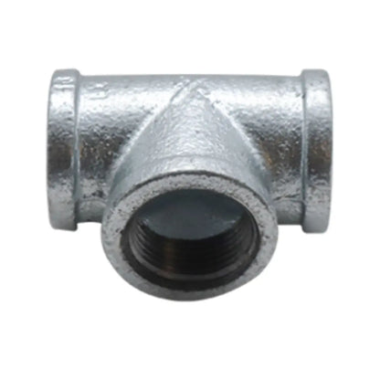 Tee 150 Libras Acero Galvanizado 1/2” CNX - CNX - vista lateral