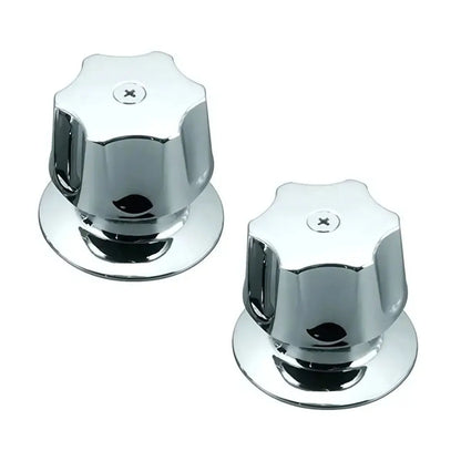 Juego Manerales Meer Zinc Regadera Cromado Color Plateado - CNX - detalle