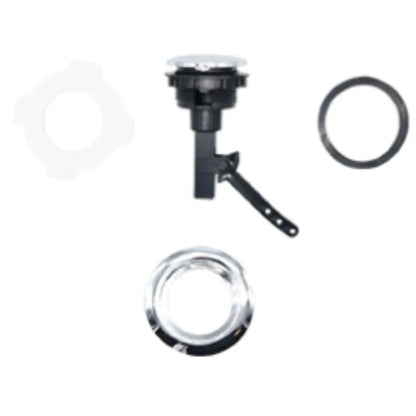 Boton Universal WC MEER Cromado ABS Sanitario - CNX - empaque