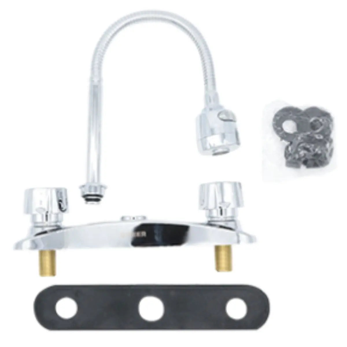 Mezcladora Fregadero MEER Flexible Cromada - CNX - vista lateral