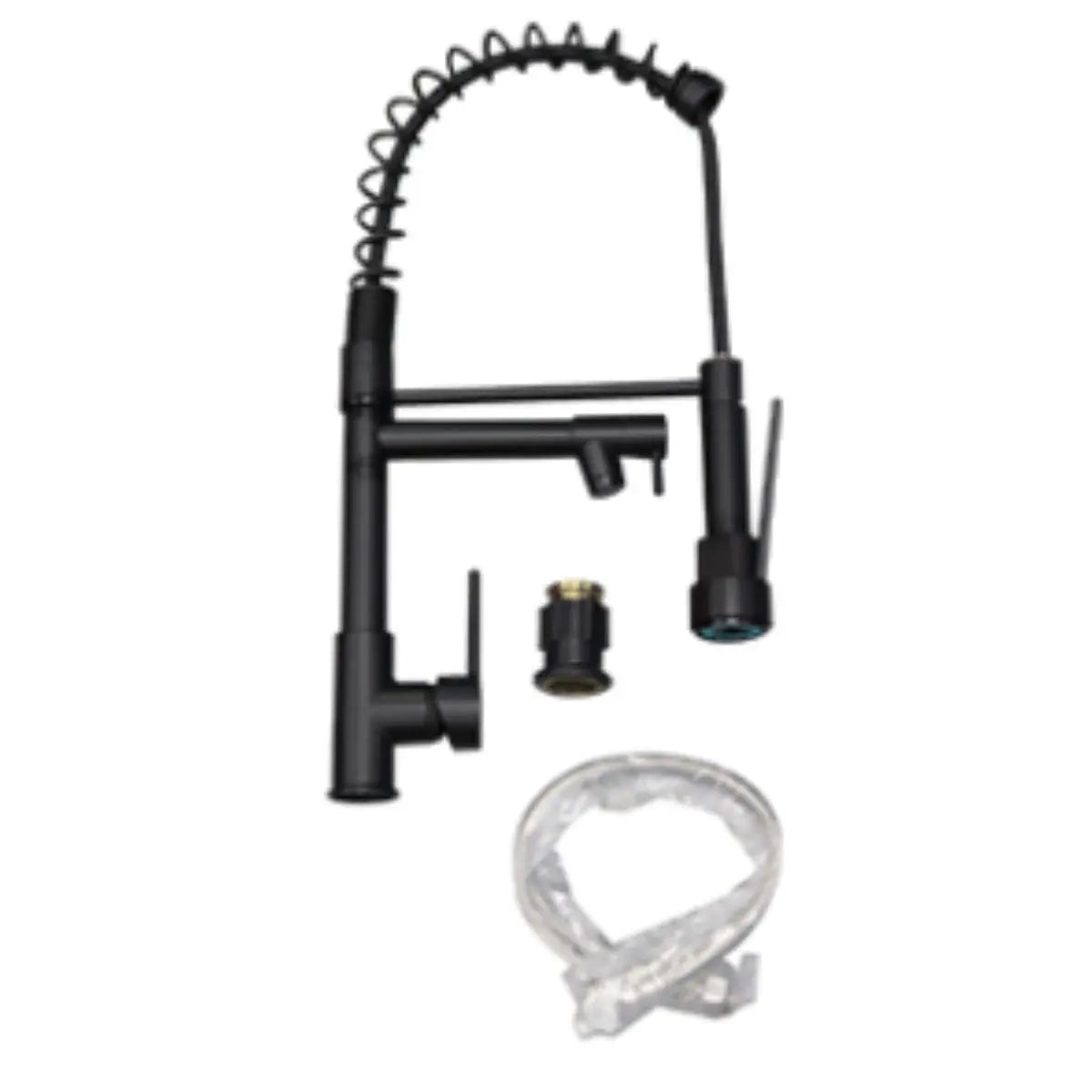 Mezcladora Fregadero MEER Monomando Flexible Negro Mate - CNX - contenido