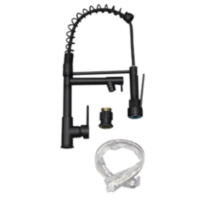 Mezcladora Fregadero MEER Monomando Flexible Negro Mate - CNX - contenido